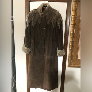 Anne Lorianne leather brown jacket